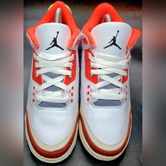 Air Jordan Retro 3 SE "Mars Stone" Sz 7y=8.5 Women NIB - Picture 4 of 8